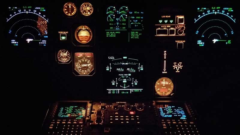 Aircraft Cockpit Instruments